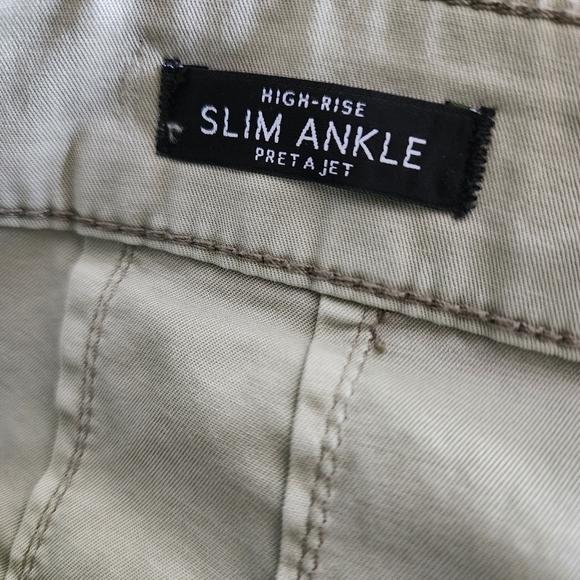 WHITE HOUSE BLACK MARKET HIGH RISE SLIM ANKLE PANT - Picture 5 of 7